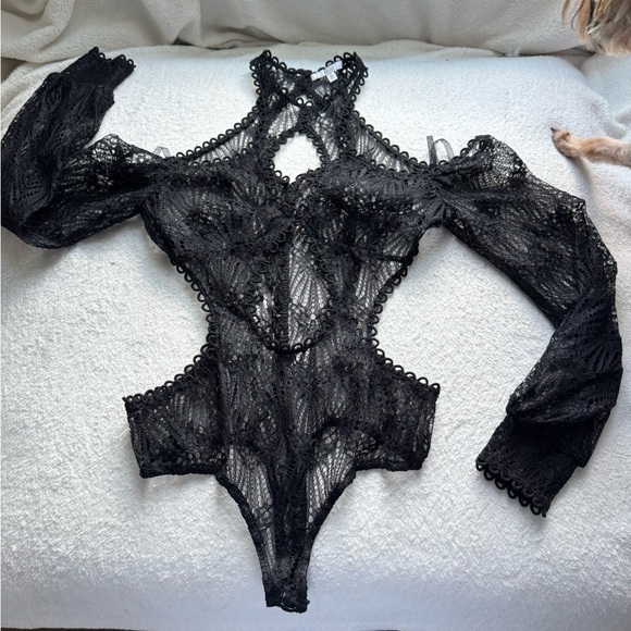 ASILIO black lace bodysuit small - Picture 8 of 8